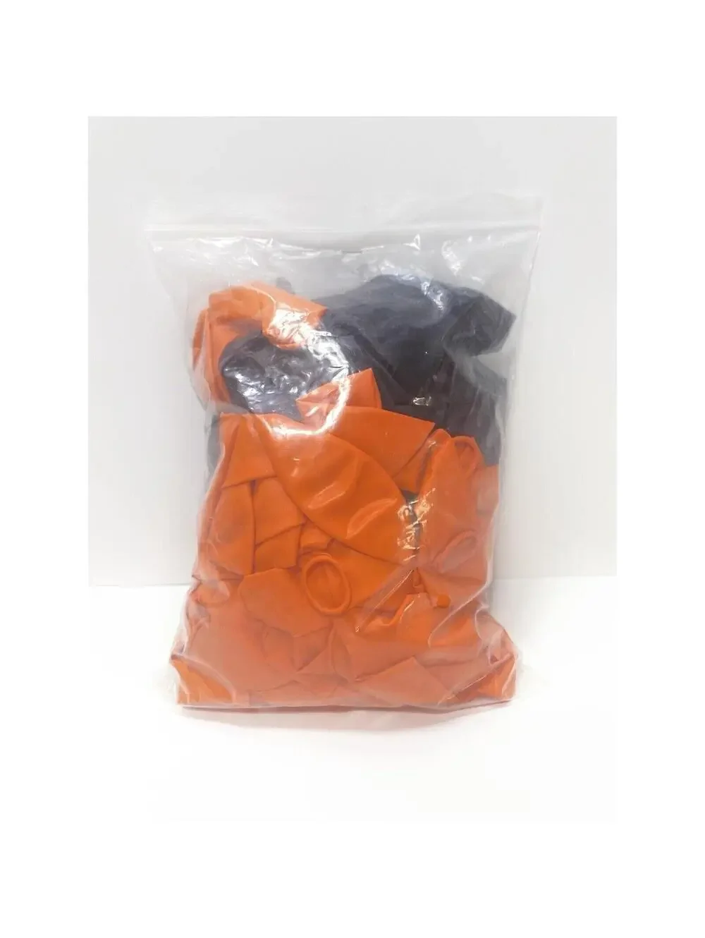 Orange & Black Latex Balloons, 100-Pack, Halloween Party Decoration, Brand New